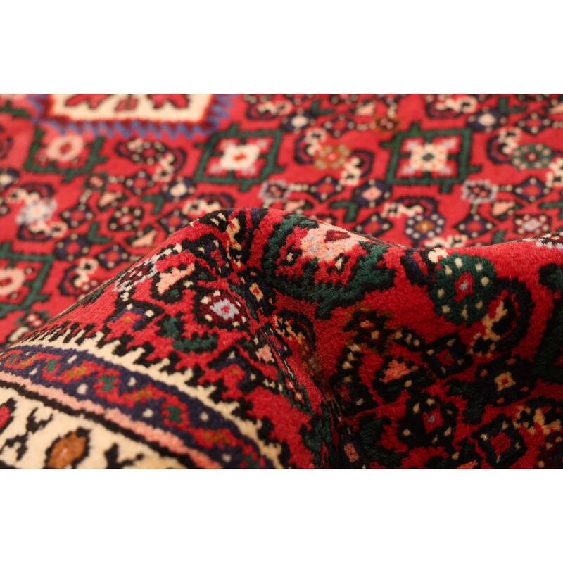 ECARPETGALLERY Hand-knotted Andelz Red Wool Rug - 2'5 x 9'7