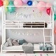 preview thumbnail 2 of 38, 2 IN 1 Twin over Full Metal House Bunk Bed With Sturdy Frame