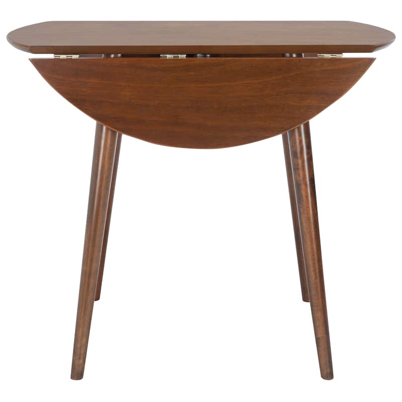 SAFAVIEH Geoff Folding Round Dining Room Table - 35" W x 35" L x 29" H - 35Wx35Dx29H