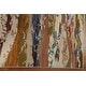 preview thumbnail 12 of 18, Hand-knotted Hand-knotted Abstract Gabbeh Kashkoli Oriental Area Rug - 5'7''x 7'9''