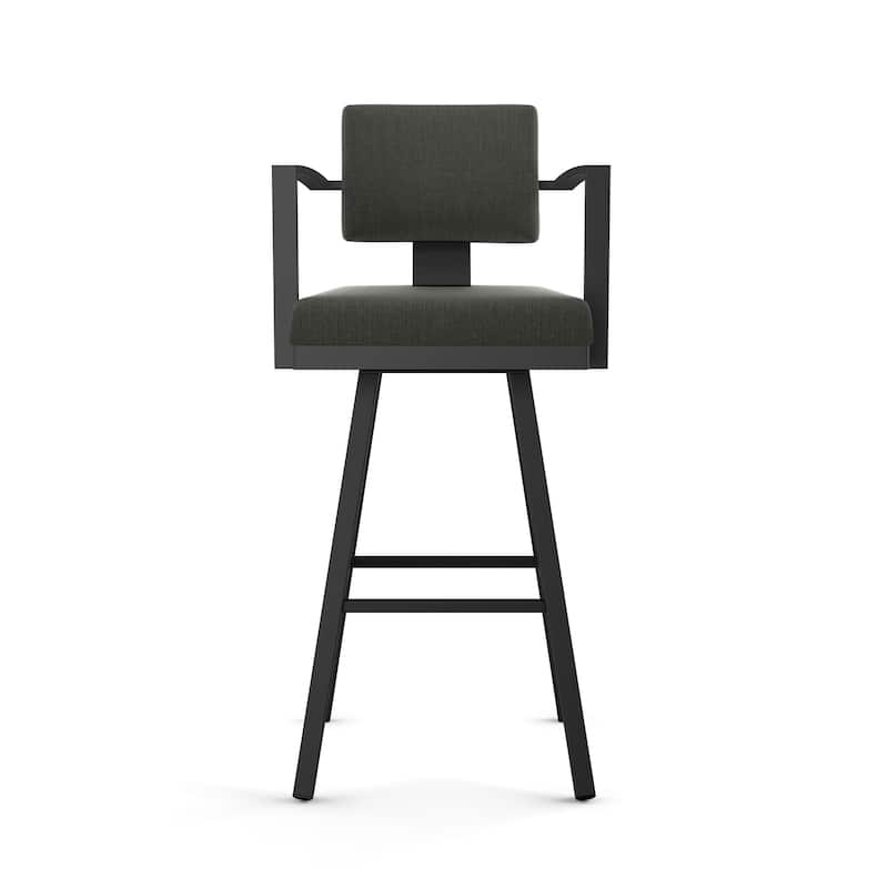 Amisco Akers Swivel Bar Stool