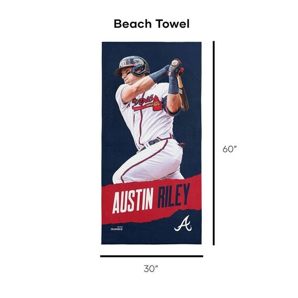MLB Atlanta Braves Beach Towel - Thumbnail 3