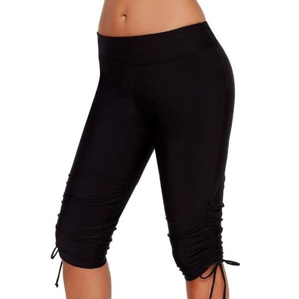 Shop Women S Board Shorts High Waist Swim Shorts Beach Surf Swimwear Shorts Overstock 31824306