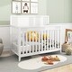 preview thumbnail 1 of 14, Certified Baby Safe Crib Pine Solid Wood