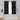 Deconovo Silver Line 42 Width Curtain Panel Pair (2 Panel)