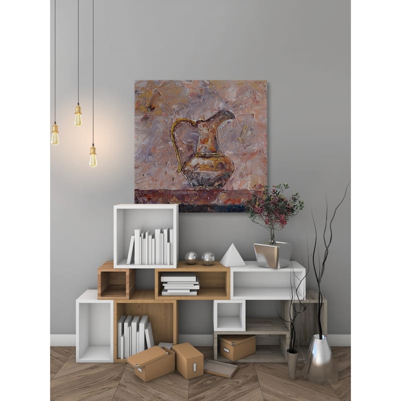 Antique Print on Wrapped Canvas
