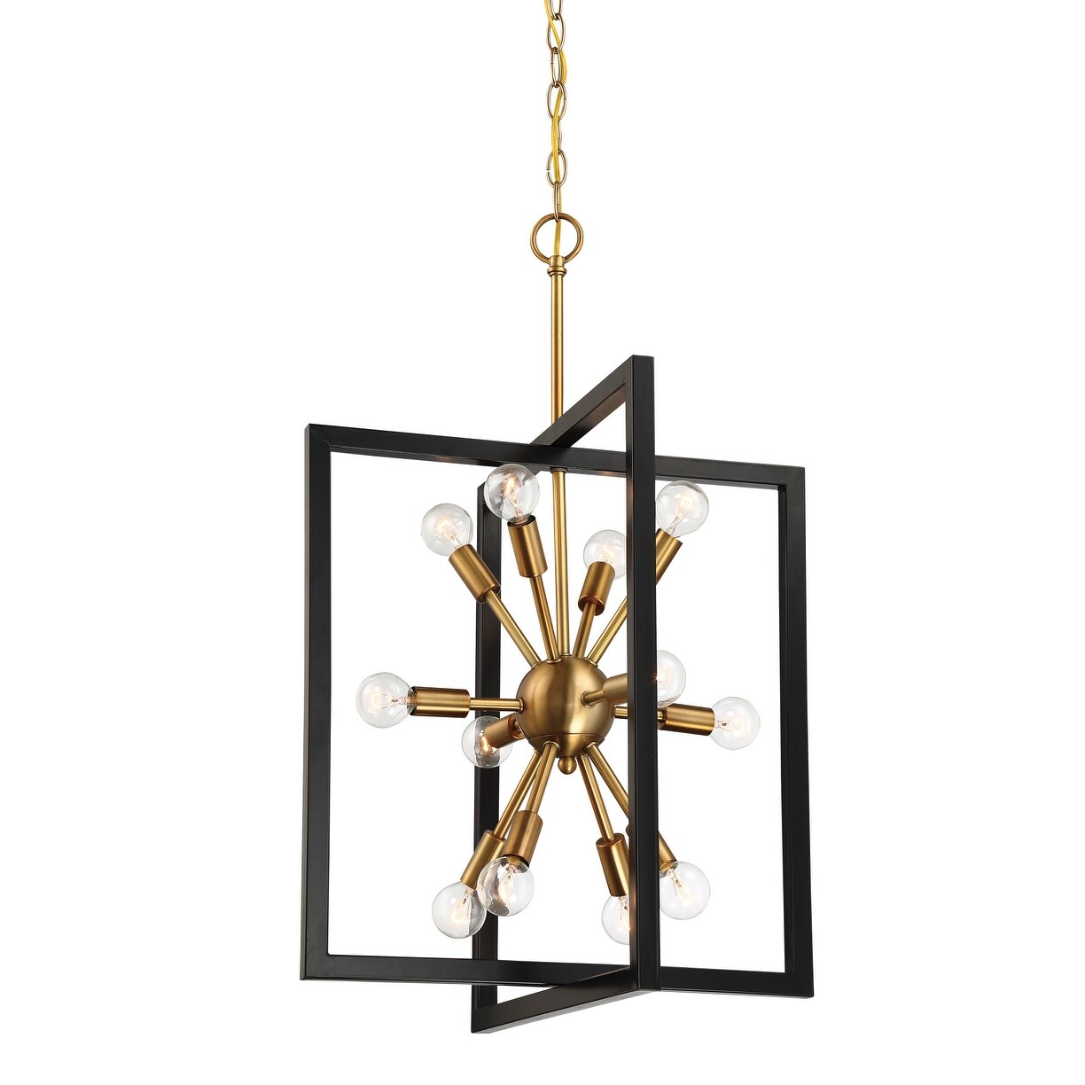 Designers Fountain 92850  Xander 12 Light 19" Wide Sputnik Chandelier (Chrome) - Chandeliers For Bedrooms by Overstock.com