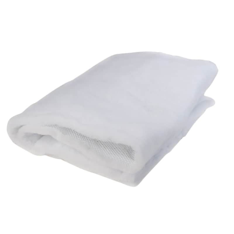 42" LED Lighted Battery Operated Christmas Snow Blanket - Warm White Lights