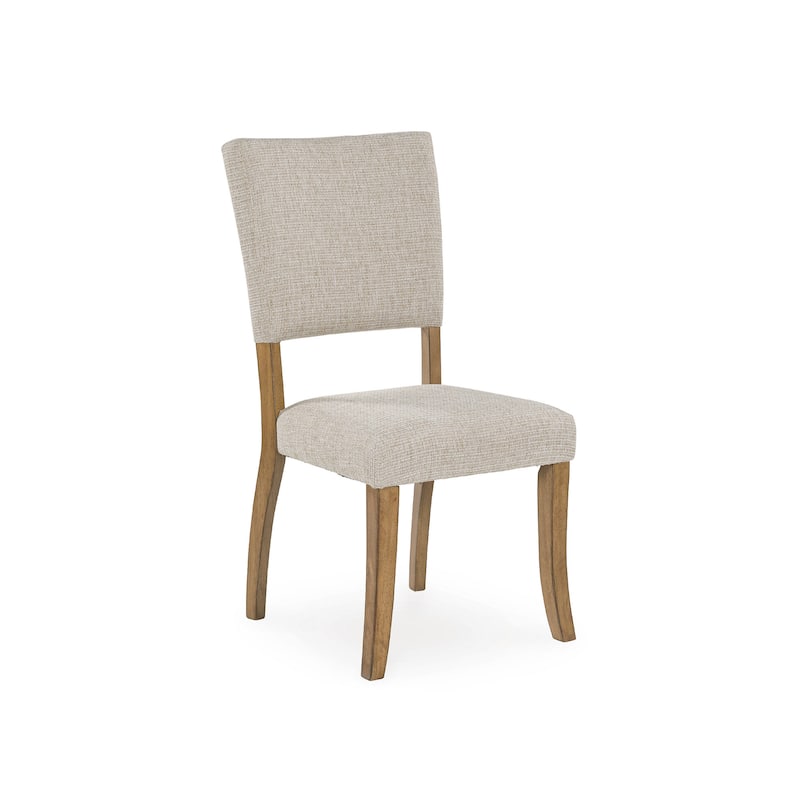 Signature Design by Ashley Rybergston Light Brown/Beige Dining Chair - 20"W x 22"D x 39"H