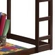preview thumbnail 12 of 12, Twin Loft Bed with Ladder & Safety Guaranteed, Pink