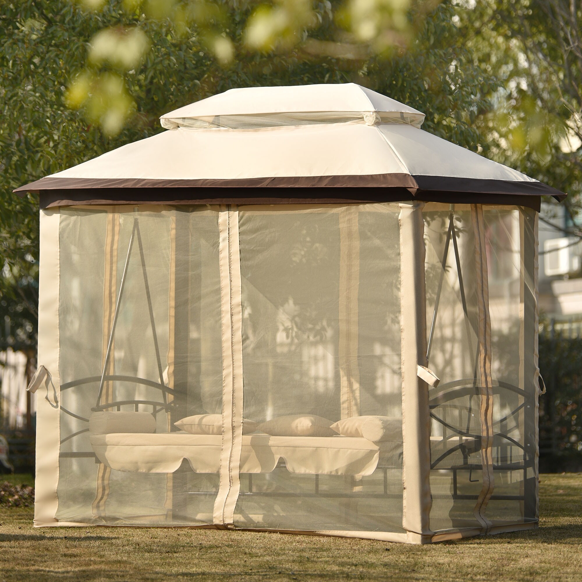 Soft Canopy Garden Backyard Gazebo 