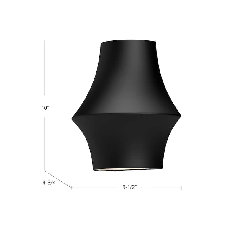 Alora Lighting WV523210 Emiko 10" Tall Wall Sconce