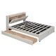 preview thumbnail 10 of 13, Queen Size & Twin XL Size PU Leather Storage Upholstered Platform Bed