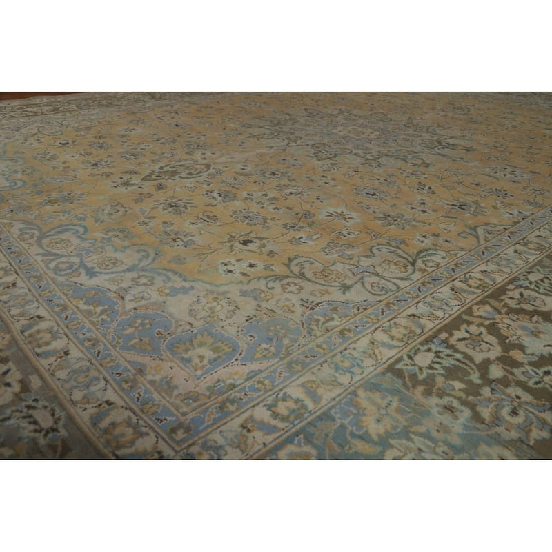 Traditional Najafabad Persian Area Rug Hand-Knotted Wool Carpet - 9'10" x 13'1"