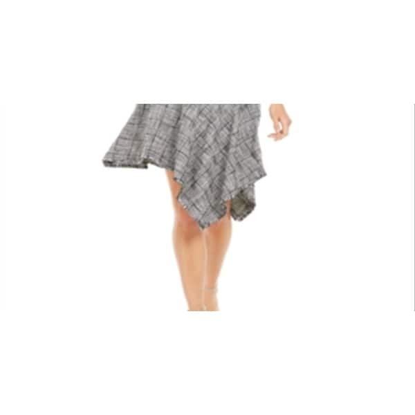 Taylor Women's Fringe Tweed Asymmetric Dress Black Size 10 - Bed Bath &  Beyond - 40577717