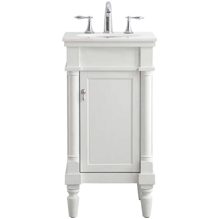 Elegant Lighting VF13018-VW Lexington 18" Free Standing Single Basin
