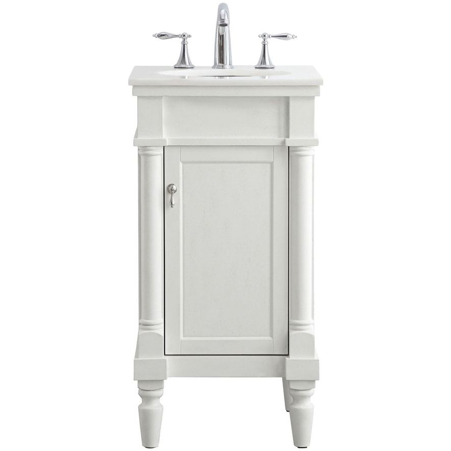Elegant Lighting VF13018-VW Lexington 18" Free Standing Single Basin
