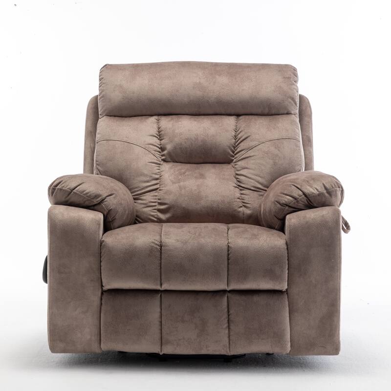 Power Lift Recliner Chair with Heat & Massage, Electric Lift Chair with Hidden Cup Holder, Oversized Lounge Sofa Chair