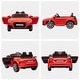 preview thumbnail 12 of 17, Licensed Audi TT RS 6V Kids Electric Ride-On Car - Remote Control, Horn, Music, MP3, White