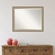 preview thumbnail 61 of 103, Beveled Bathroom Wall Mirror - Elegant Frame