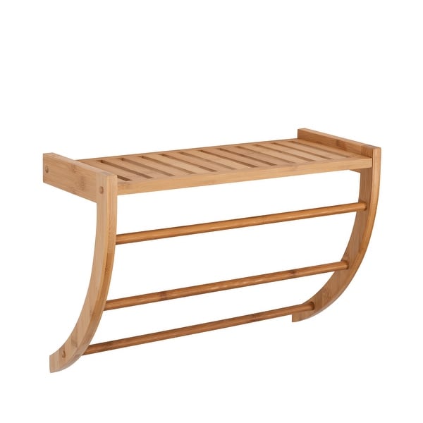 Bed bath and beyond towel rack wall mount online