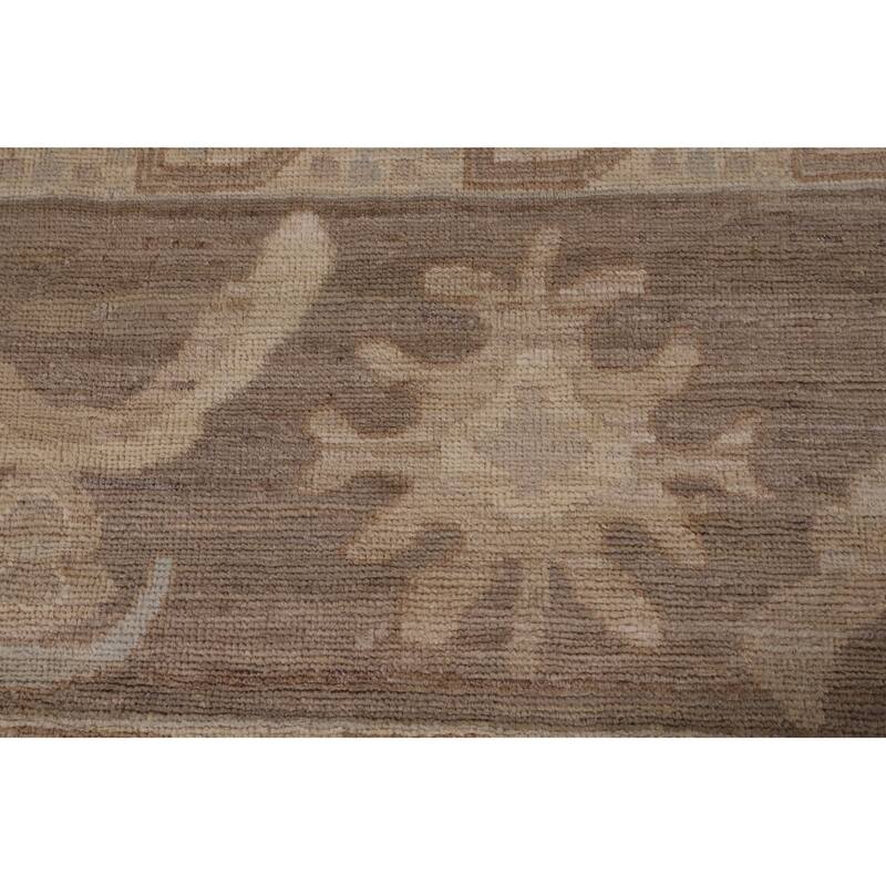 Oushak Oriental Area Rug Turkish Hand-Knotted Wool Carpet - 9'0" x 11'8"