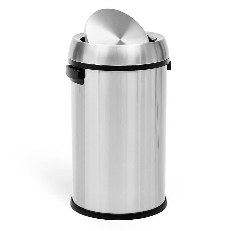 17 Gallon Swing Open Trash Can