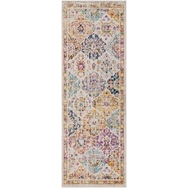 Livabliss Harput Transitional Medallion Area Rug
