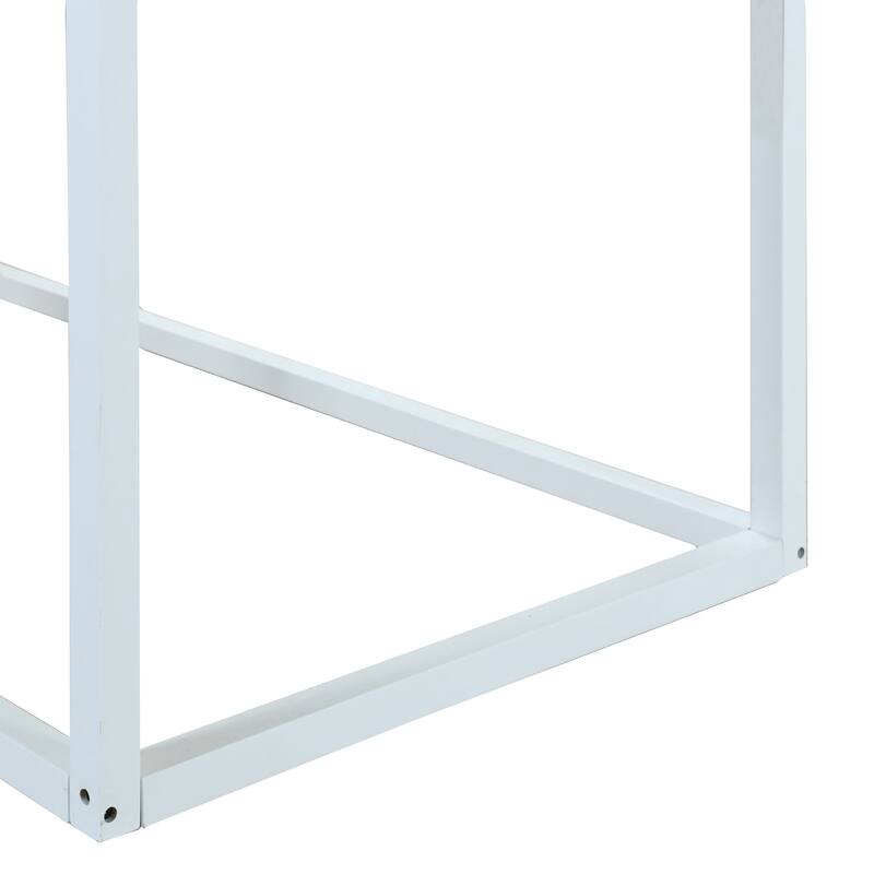 House Bed Twin Over Twin Bunk Bed Wood Platform Bed Frame