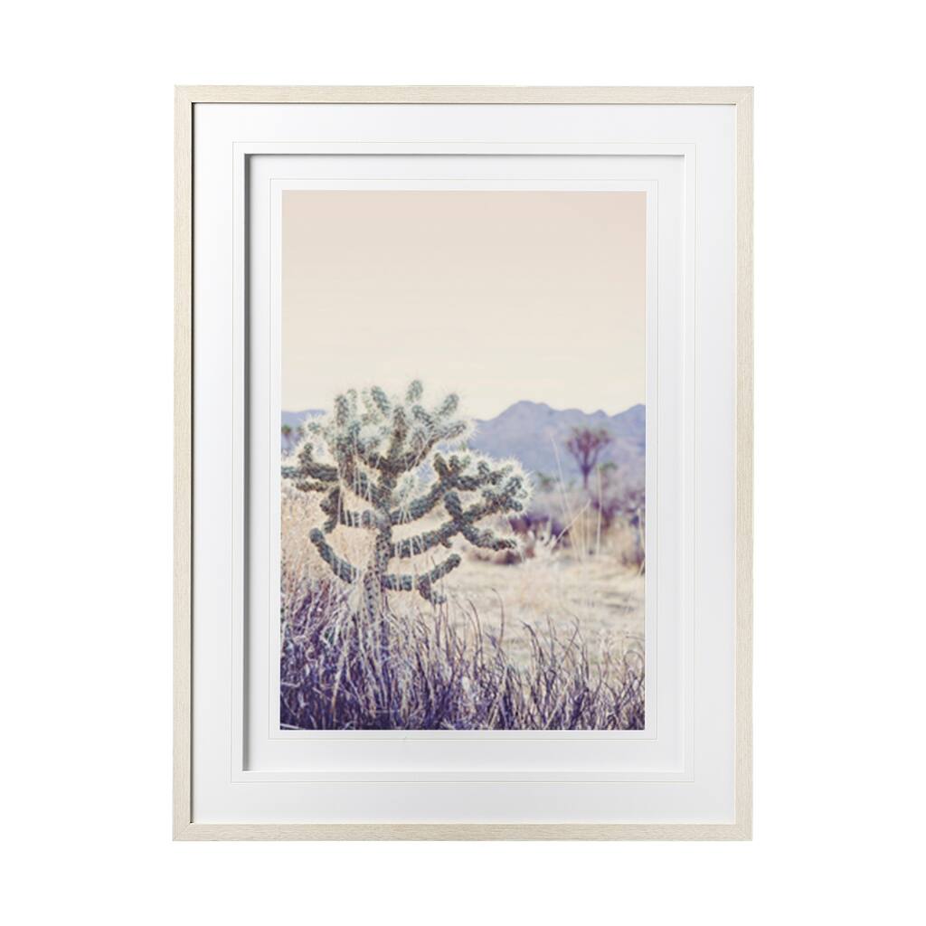 Arid Rose Framed Art Print