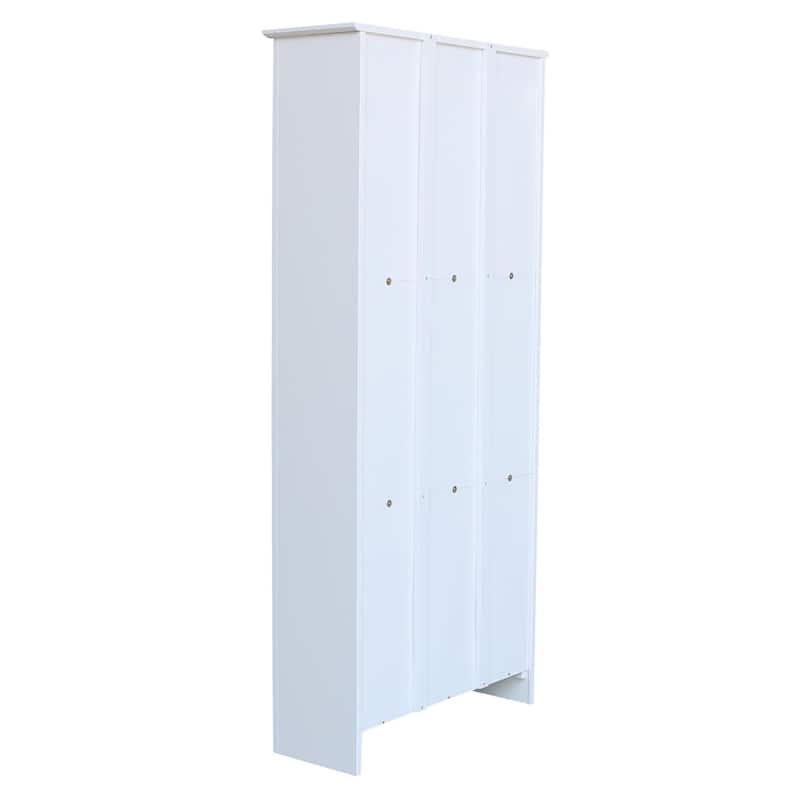 Porch & Den Solid Wood Shaker Bookcase