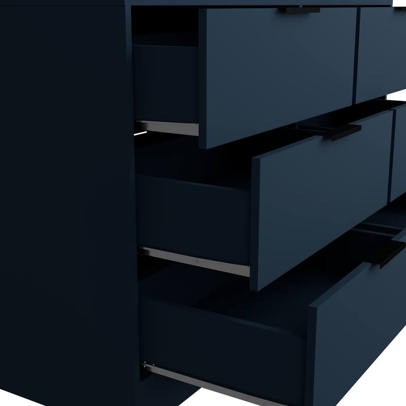 Kappesberg Lincoln 6-Drawer Dresser – Modern Storage for Bedrooms