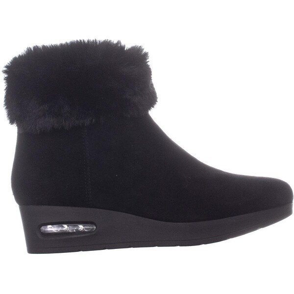 dkny aron wedge booties