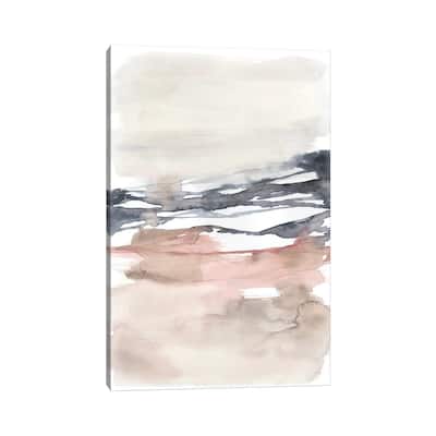 iCanvas "Tiered Horizon Line I" by Jennifer Goldberger Canvas Print