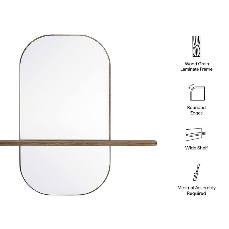 Solstice Large Oval Mirror