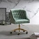 preview thumbnail 53 of 57, ET Tufted Task Chair With Golden Base by HULALA HOME
