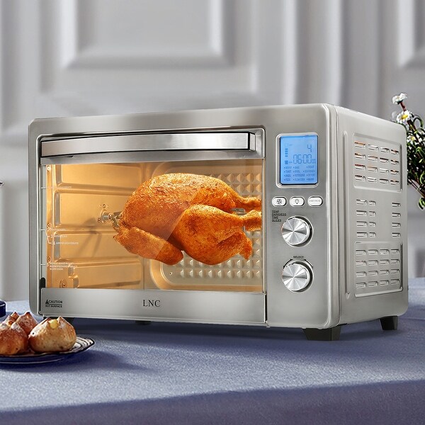 convection oven with air fryer and rotisserie