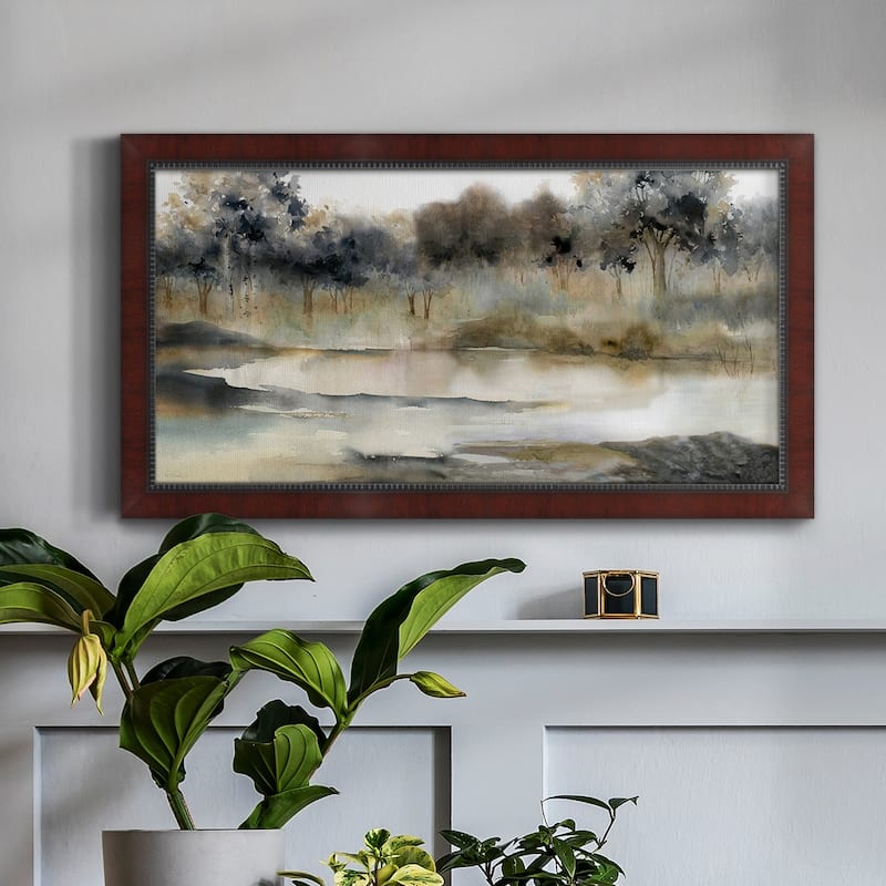 Serene River Premium Framed Canvas- Ready to Hang