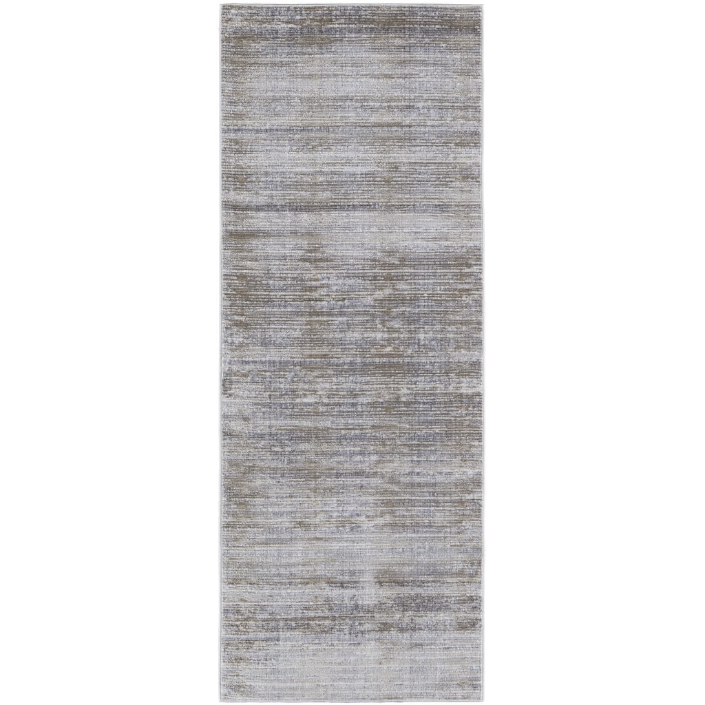 Wumi Power Loomed Abstract Area Rug By HomeRoots - 12' Runner