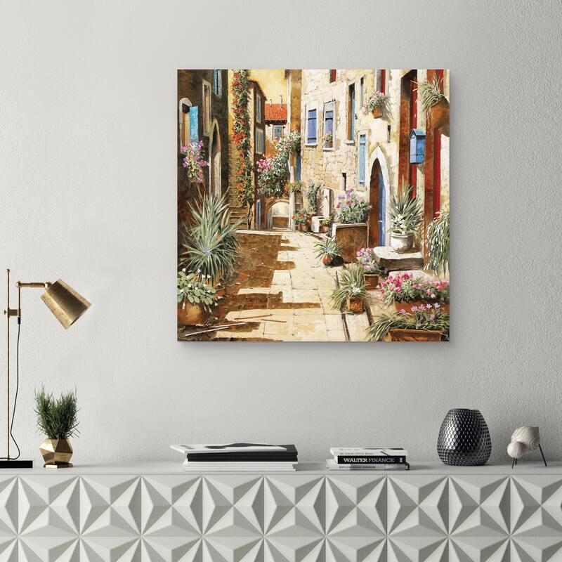 Bell Interno Light by Guido Borelli Canvas Art Print