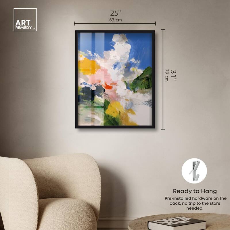 Clouds and Color II Shadowbox by Art Remedy