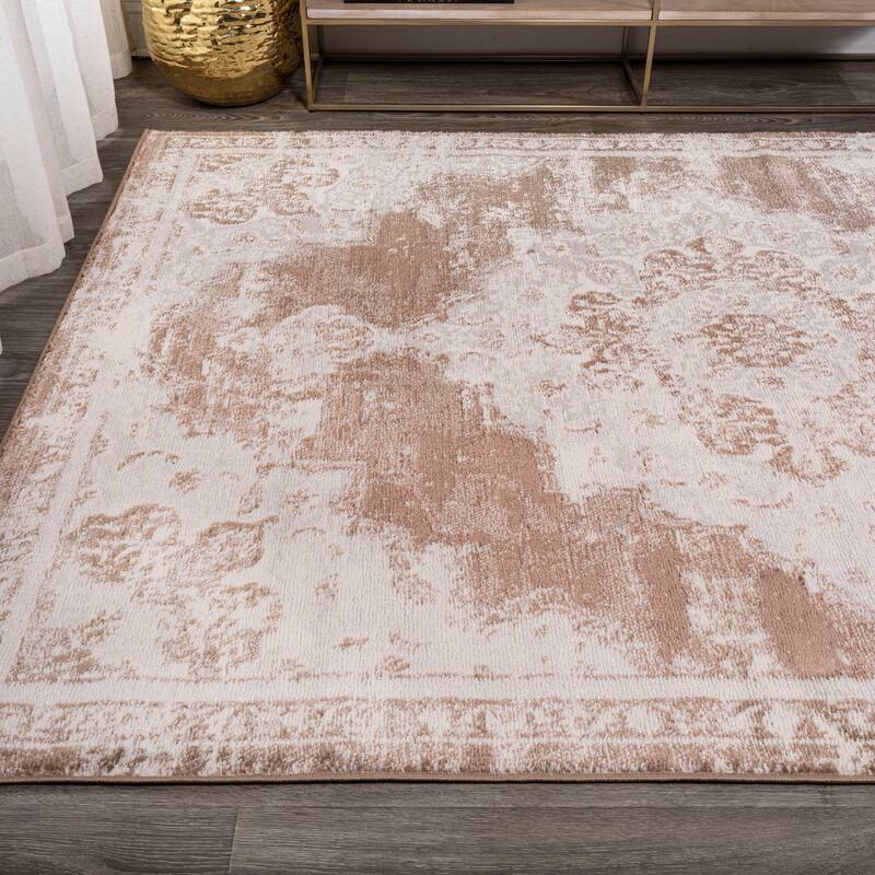 JONATHAN Y Rosalia Ornate Medallion Modern Area Rug