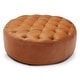 preview thumbnail 16 of 34, Poly & Bark Ascot Ottoman - Full Grain Genuine Italian Leather