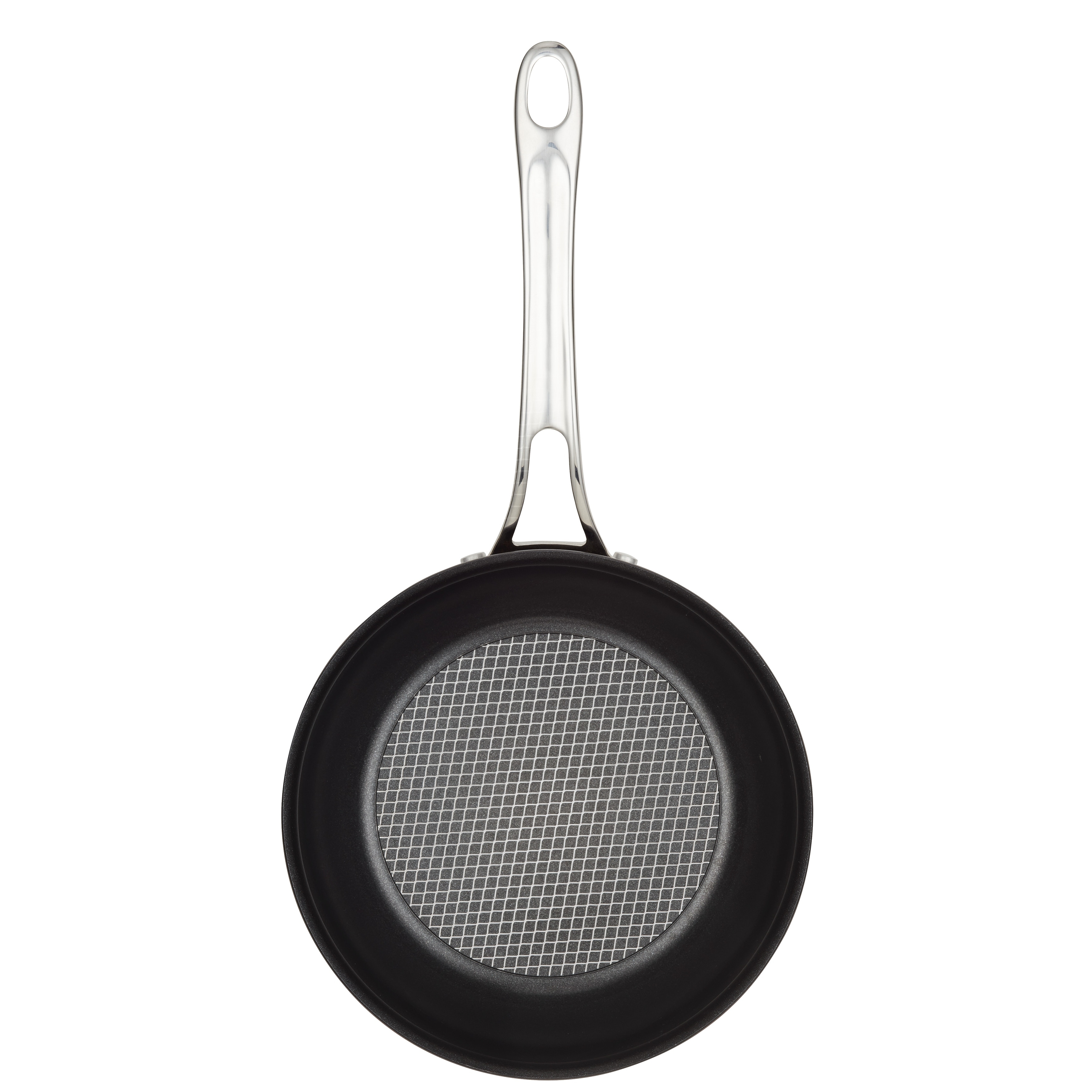 Anolon X Hybrid Nonstick Induction Frying Pans/Skillet Set, 10 Inch and 12  Inch, Dark Gray