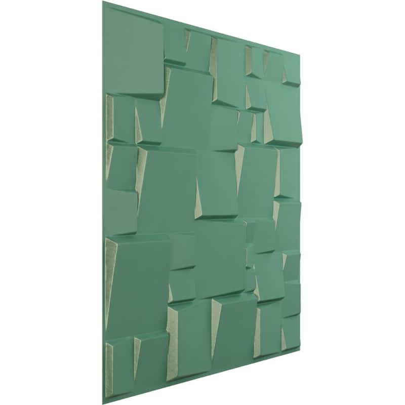 19 5/8"W x 19 5/8"H Modern Square EnduraWall Decorative 3D Wall Panel