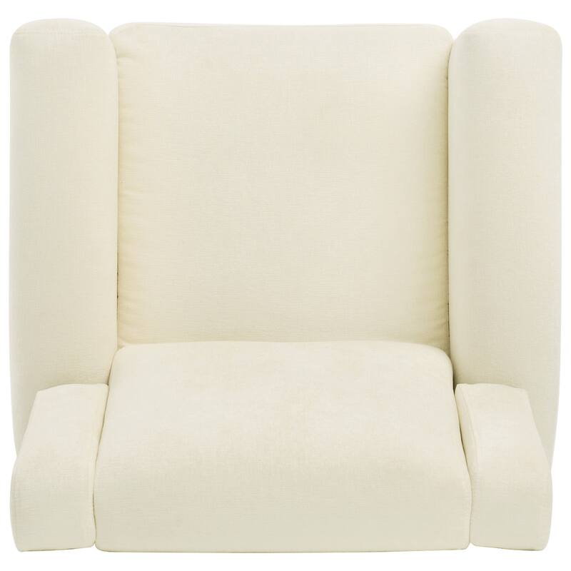 Christopher Knight Home - Nursery Recliner Modern Swivel Rocker Upholstered Recliner Chair with Dual Reclining Positions