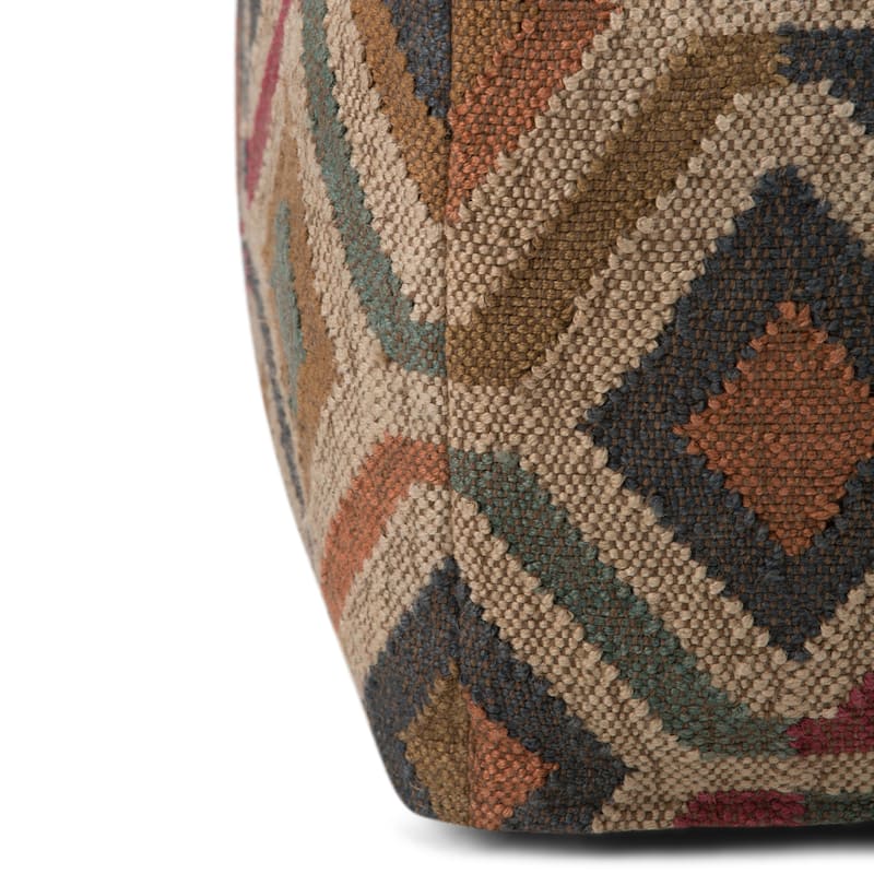 WYNDENHALL Mirella Boho Square Pouf