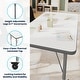 preview thumbnail 43 of 47, 24''W x 48''L Thermal Laminate Activity Table - Adjustable Short Legs