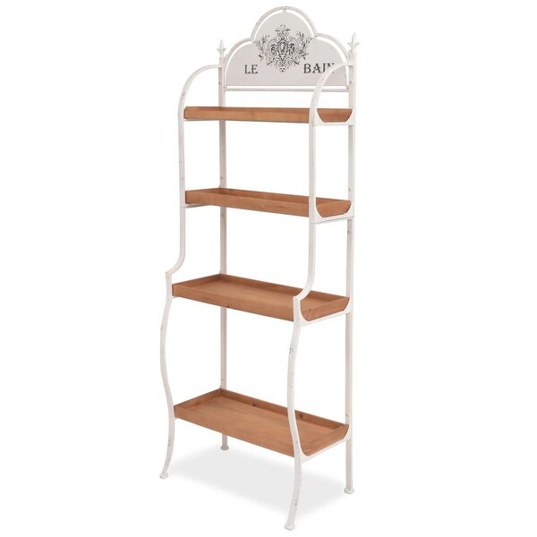 vidaXL Freestanding Shelving Unit 23.2"x13.8"x66.1"