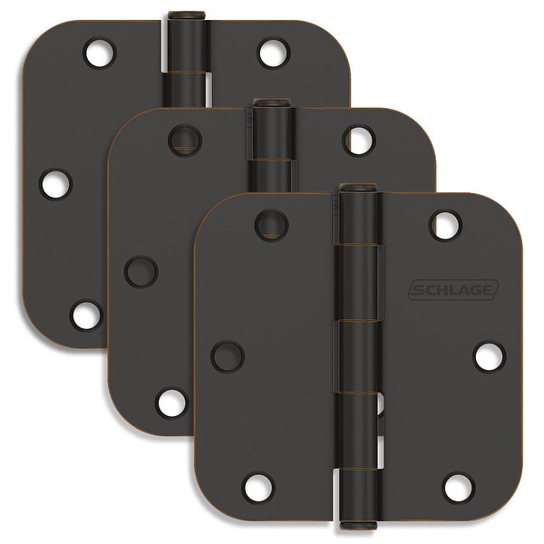 3 1//2/" Satin Nickel Door Hinges Straight Square x 5//8/" Free shipping